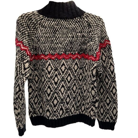 Jennifer Reed Copyright Knitted by Hand Heavy Women's Rare Find Sweater Size Med - Picture 2 of 7